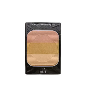 shiseido, face color enhancing trio, non comedogenico, arrossire/scultura & armonizzazione, palette viso, rd1, mela, 3 sfumature, 7 g *tester