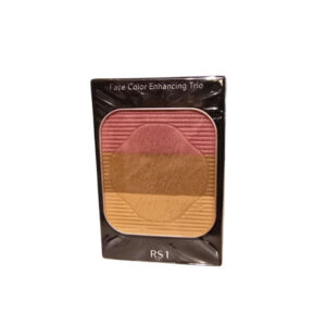 shiseido, face color enhancing trio, non comedogenico, arrossire/scultura & armonizzazione, palette viso, rs1, prugna, 3 sfumature, 7 g *tester