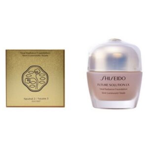 shiseido, future solution lx total radiance, fondotinta in crema, n3, 30 ml