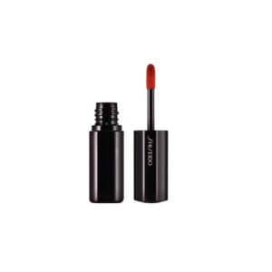 shiseido, rouge lacquer, lacca, rossetto liquido, or508, fiammata, 6 ml