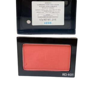 shiseido, luminizing satin, blush in polvere compatta, rd401, orchidea, 6.5 g *tester
