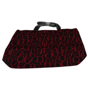 shiseido, shoppers, borsa in tessuto, multicolore, per le donne