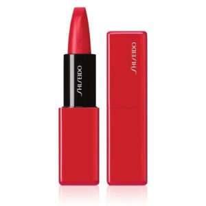 shiseido, technosatin, gel, rossetto liquido, quattrocentosedici, spostamento verso il rosso, 4 g