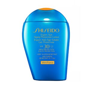 shiseido, wet force expert sun, lozione solare, spf 30, 100 ml *tester