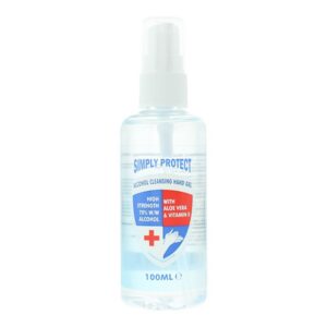 simply protect, simply protect, alcol, antibatterico, gel per le mani, 100 ml