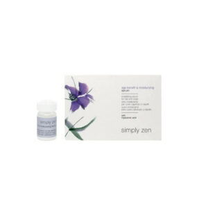 simply zen, age benefit & moisturizing, siero per capelli, per la rivitalizzazione, 12x, 5 ml