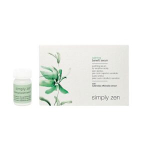 simply zen, calming, siero per trattamento del cuoio capelluto senza risciacquo, per calmare, 12x, 5 ml