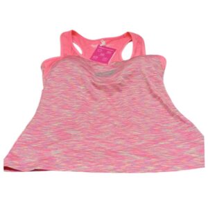 skechers, zyra perform, manica corta, canotta sintetica con spalline per donne sportive, per le donne, taglia 8