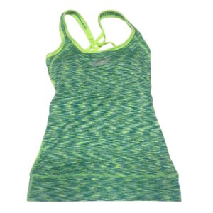 skechers, zyra perform, manica corta, canotta sintetica con spalline per donne sportive, per le donne, taglia 8