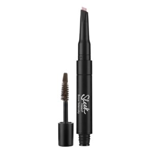 sleek makeup, brow intensity, mascara & illuminante 2 in 1, rosa media, 3 ml