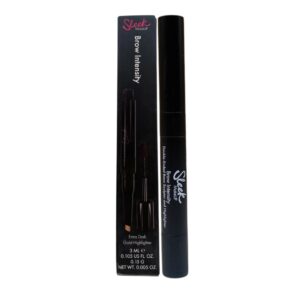 sleek makeup, brow intensity, mascara & illuminante 2 in 1, 218, extra scuro, 3 ml
