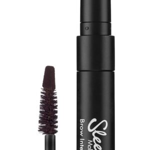 sleek makeup, brow intensity, mascara & illuminante 2 in 1, scuro + oro, 3 ml
