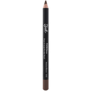 sleek makeup, pwdr, miscelazione, matita crema per sopracciglia, 1252, marrone medio, 1.29 g