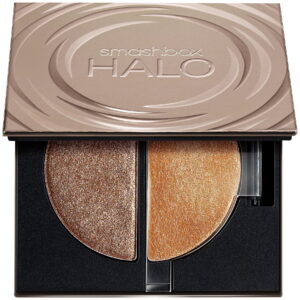smashbox, halo healthy glow, illuminante, palette evidenziatori, bronzo dorato, 5 g
