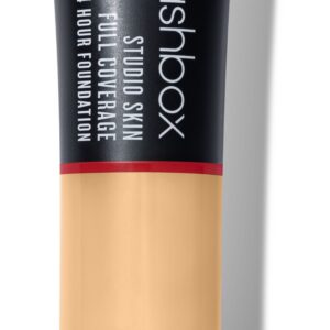 smashbox, studio skin, alta copertura, fondotinta liquido, 2,3, medio chiaro caldo, 30 ml
