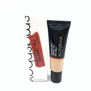 smashbox, studio skin, alta copertura, fondotinta liquido, 2,4, tono leggero medio caldo e pesca, 30 ml