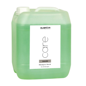 subrina professional, care salon, betulla, shampoo per capelli, per la pulizia, 5000 ml