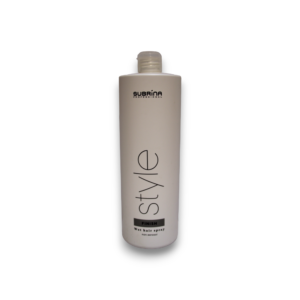 subrina professional, style finish wet, lacca per capelli, per lo styling, tenuta estrema, 1000 ml