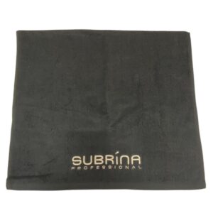 subrina professional, subrina professional, asciugamano tessile da salone, nero
