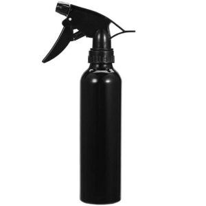 subrina professional, accessories, bottiglia di plastica con erogatore spray, nero