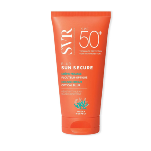 svr, sun secure blur, senza profumo, protezione solare, crema solare, per il viso, spf 50+, 50 ml
