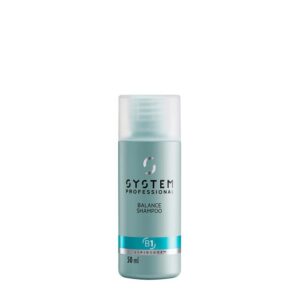 system professional by wella, b1, shampoo per capelli, bilanciamento, 50 ml