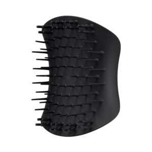 tangle teezer, the scalp exfoliator & massager, spazzola per il cuoio capelluto, onice nero