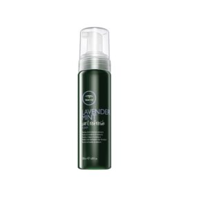 tea tree by paul mitchell, lavender mint, senza parabeni, schiuma per styling capelli, rinfresco dei ricci, 200 ml