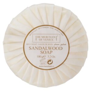 the merchant of venice, sandalwood, saponetta, corpo, 100 g