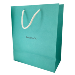 tiffany & co, tiffany & co., borsa di cartone gwp, verde, taglia l