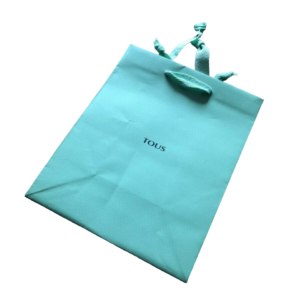 tous, tous, shopping, borsa per la spesa in cartone, carta, verde