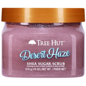 tree hut, desert haze, exfoliating, body scrub, 510 g