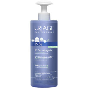 uriage, bebe, cleansing, micellar water, for all skin types, 500 ml