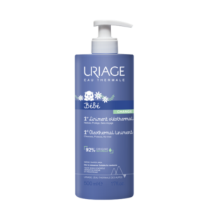 uriage, bebe, idratante e delicato detergente, crema detergente, 550 ml