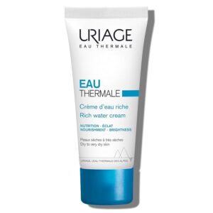 uriage, eau thermale, nutriente, crema ricca, per il viso, 40 ml