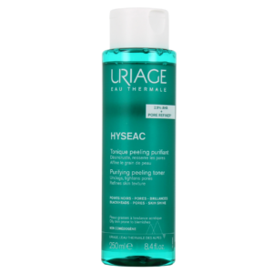 uriage, hyseac, sbucciatura, lozione tonica, per il viso, 250 ml