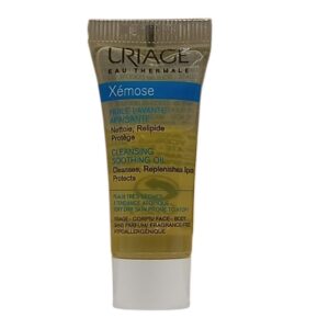 uriage, xemose, burro di karité, calmante, olio detergente, per viso e corpo, 8 ml *campione