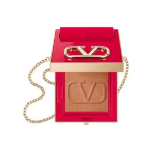 valentino, go clutch, bagliore, cipria compatta, 00, bronzo, 4.2 g