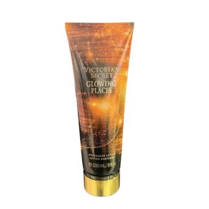 victoria's secret, glowing places, idratante, giorno & notte, latte per il corpo, 236 ml