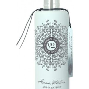 vivian gray, aroma selection, ambra e cedro, idratante, latte per il corpo, 500 ml