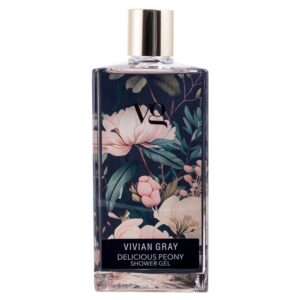 vivian gray, delicious peony, pulizia e idratazione, gel doccia, per tutti i tipi di pelle, 350 ml