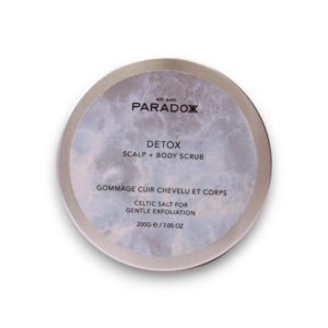 we are paradoxx, detox, sale celtico, esfoliazione, scrub per il corpo, 200 g