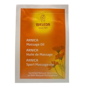 weleda, weleda, arnica, recupero, olio da massaggio, estratto di mandorla, 2 ml *campione