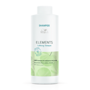 wella professionals, elements calming, senza silicone, shampoo per capelli, per calmare, 1000 ml