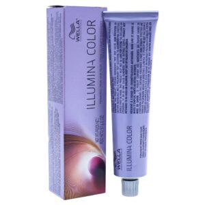 wella professionals, illumina color, tinta per capelli permanente, 10/ bright light blonde, 60 ml