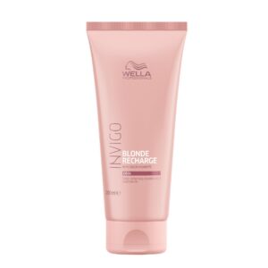 wella professionals, invigo blonde recharge, balsamo per capelli, per rinfrescare il colore, 200 ml