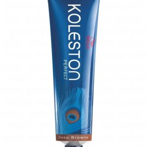 wella professionals, koleston perfect, tinta per capelli permanente, 5/73 light brown gold brown, 60 ml