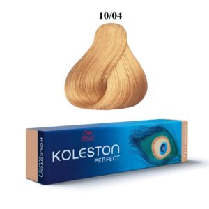 wella professionals, koleston perfect, tinta per capelli permanente, 10/04 very light blond natural red, 60 ml
