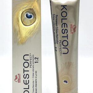 wella professionals, koleston perfect, tinta per capelli permanente, 12/7 special blond brown, 60 ml