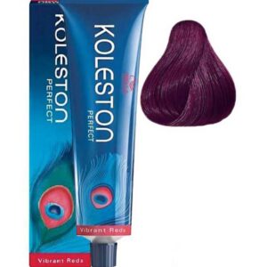 wella professionals, koleston perfect, tinta per capelli permanente, 44/66 medium brown intensive violet intensive, 60 ml